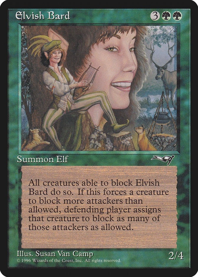 Image for Elvish Bard - Magic: The Gathering