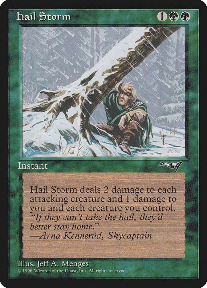 Image for Hail Storm - Magic: The Gathering