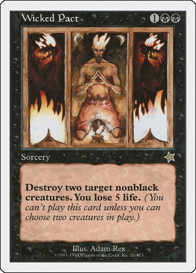 Image for Wicked Pact (92) - Magic: The Gathering