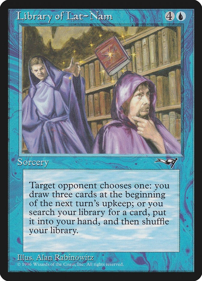 Image for Library of Lat-Nam - Magic: The Gathering