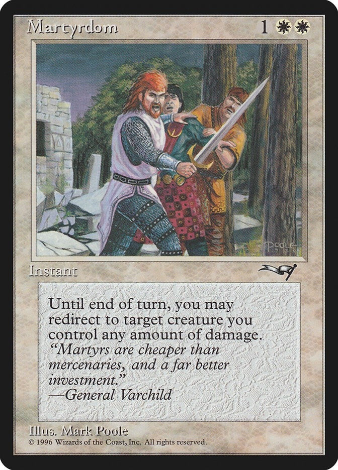 Image for Martyrdom (139) - Magic: The Gathering