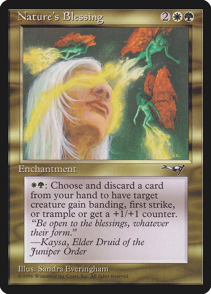Image for Nature's Blessing - Magic: The Gathering