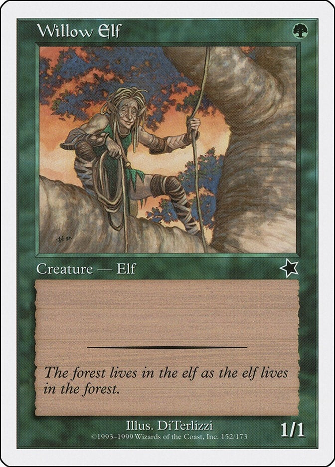 Image for Willow Elf (152) - Magic: The Gathering