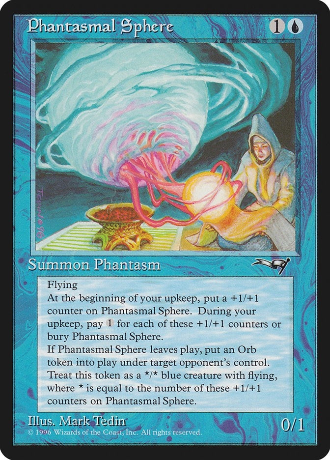 Image for Phantasmal Sphere - Magic: The Gathering