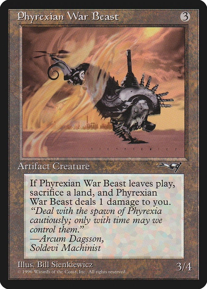 Image for Phyrexian War Beast (170) - Magic: The Gathering