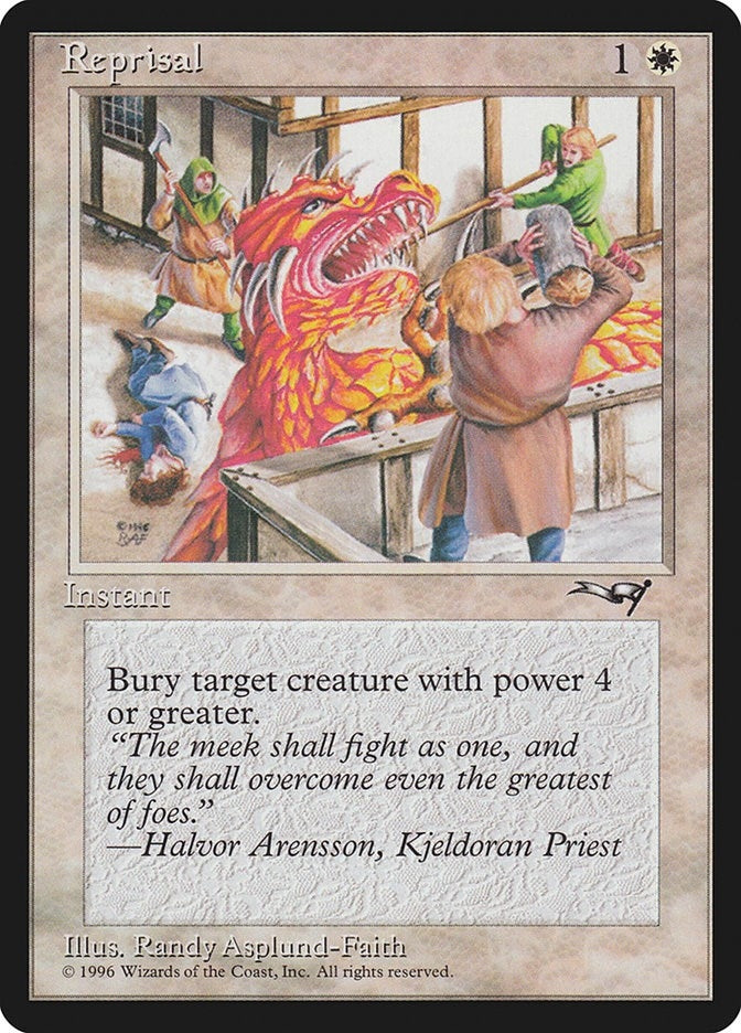 Image for Reprisal (Red Dragon) (145) - Magic: The Gathering