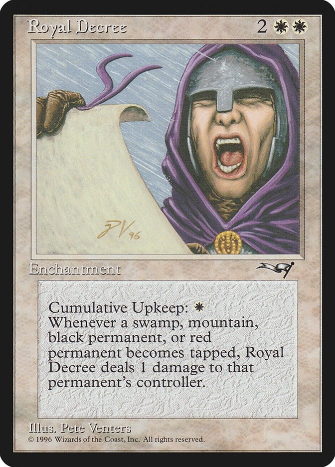 Image for Royal Decree - Magic: The Gathering