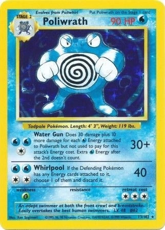 Image for Poliwrath (013/102) (BS) - Pokemon
