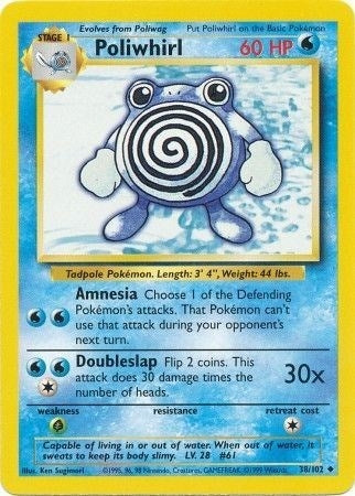 Image for Poliwhirl (038/102) (BS) - Pokemon
