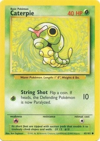 Image for Caterpie (045/102) (BS) - Pokemon