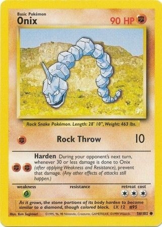 Image for Onix (056/102) (BS) - Pokemon