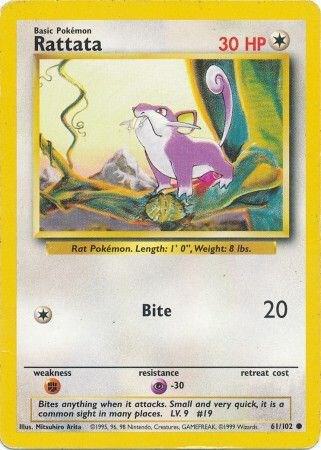 Image for Rattata (061/102) (BS) - Pokemon