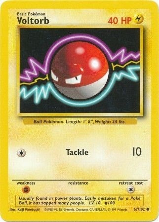 Image for Voltorb (067/102) (BS) - Pokemon