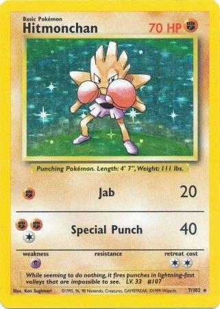 Image for Hitmonchan (007/102) (BS) - Pokemon