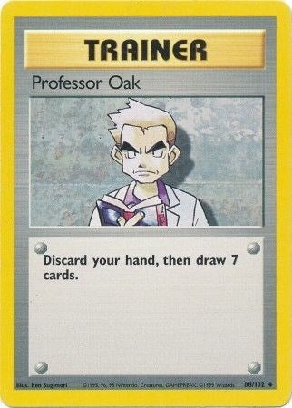 Image for Professor Oak (088/102) (BS) - Pokemon