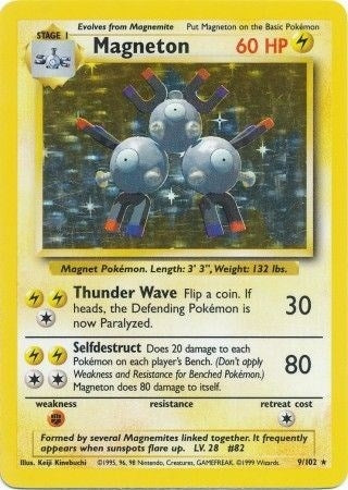Image for Magneton (009/102) (BS) - Pokemon