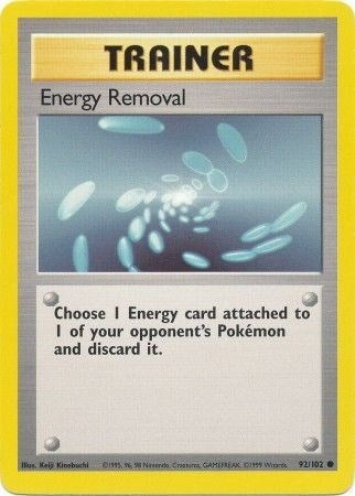 Image for Energy Removal (092/102) (BS) - Pokemon