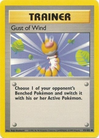 Image for Gust of Wind (093/102) (BS) - Pokemon