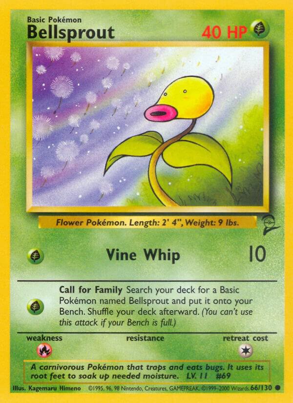 Image for Bellsprout (066/130) (BS2) - Pokemon