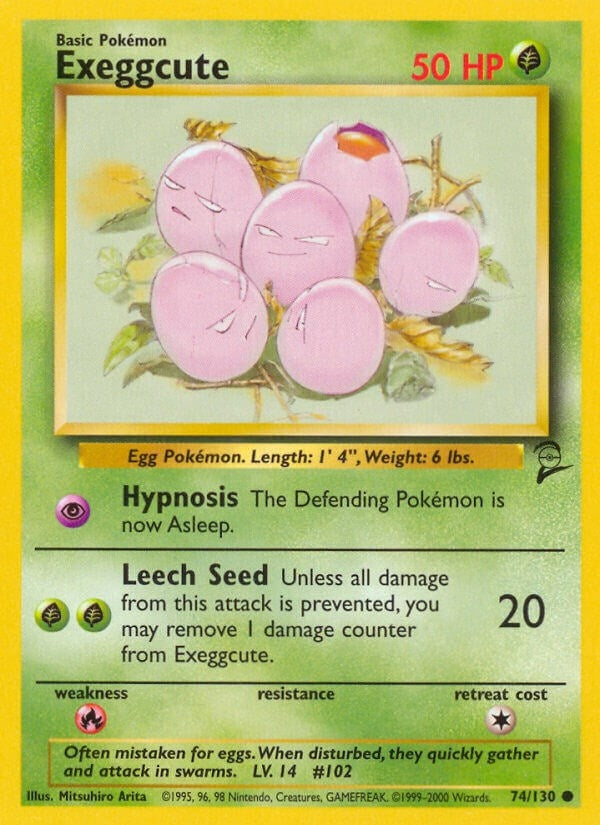 Image for Exeggcute (074/130) (BS2) - Pokemon