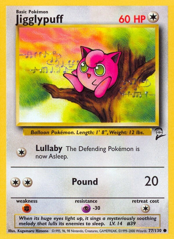 Image for Jigglypuff (077/130) (BS2) - Pokemon