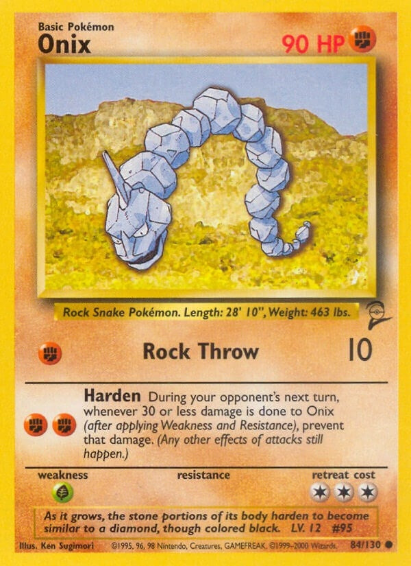 Image for Onix (084/130) (BS2) - Pokemon