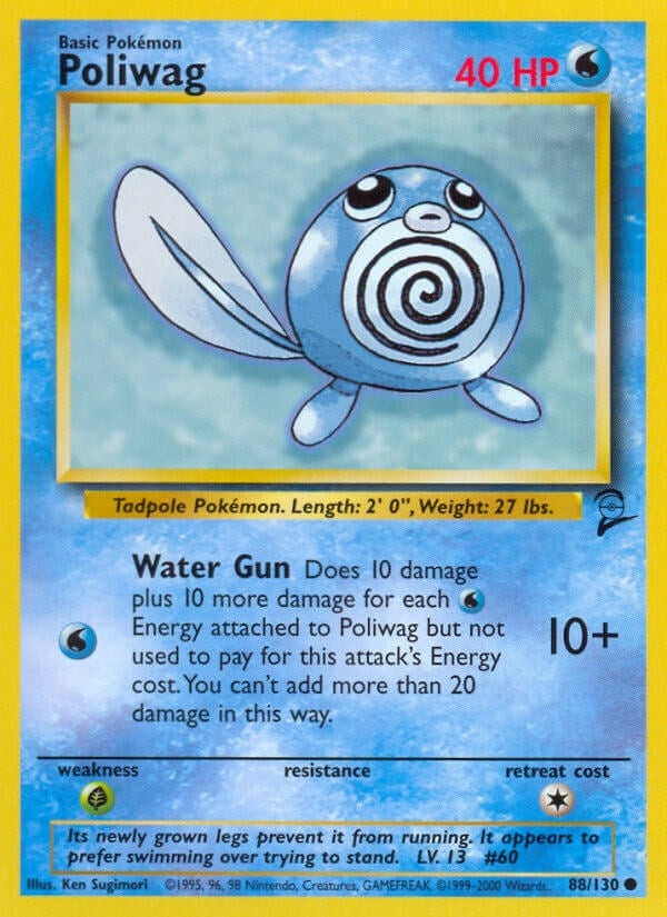 Image for Poliwag (088/130) (BS2) - Pokemon