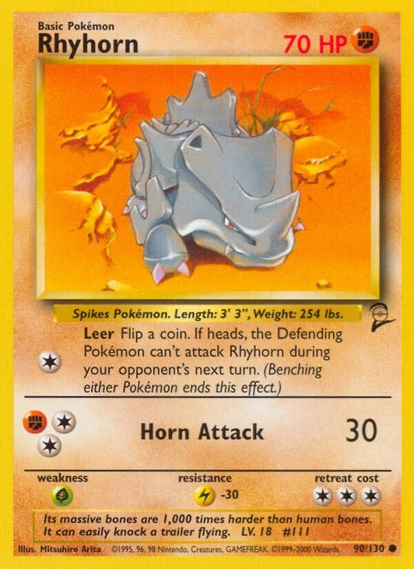Image for Rhyhorn (090/130) (BS2) - Pokemon