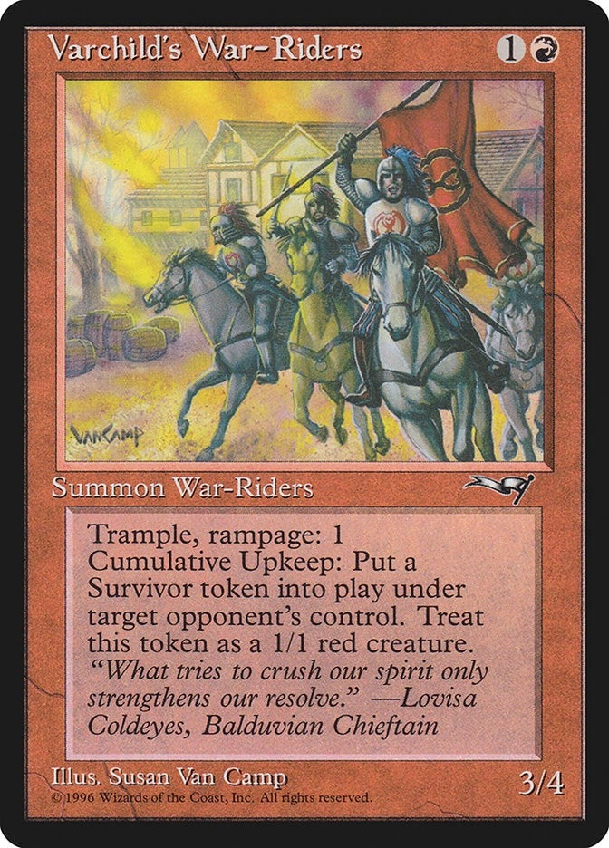 Image for Varchild's War-Riders (122) - Magic: The Gathering
