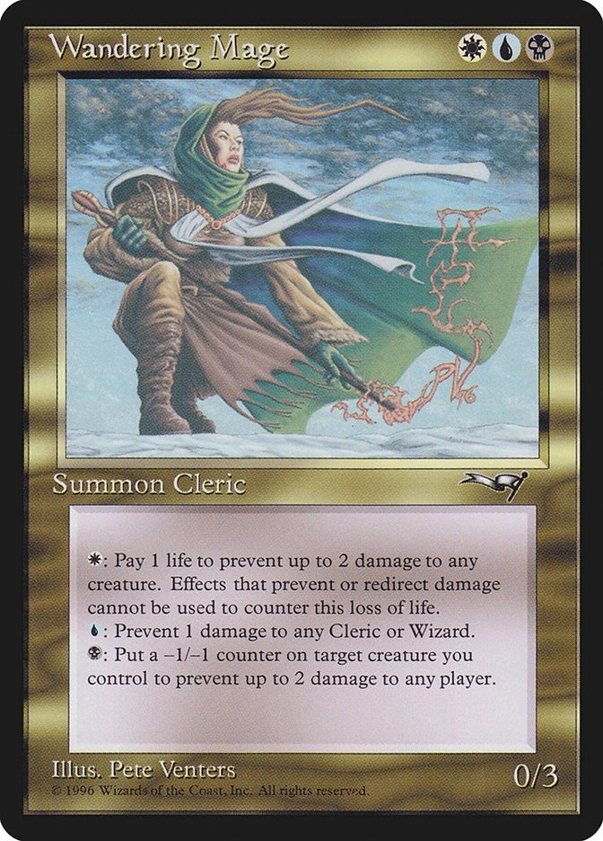 Image for Wandering Mage - Magic: The Gathering