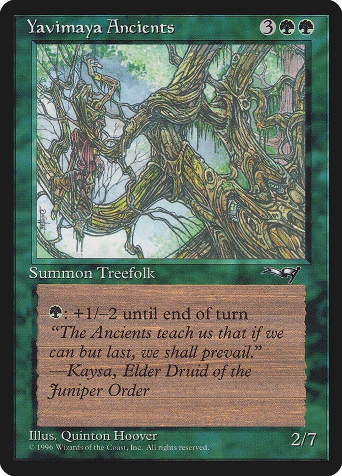 Image for Yavimaya Ancients (92) - Magic: The Gathering