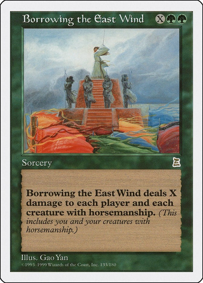 Image for Borrowing the East Wind (133) - Magic: The Gathering