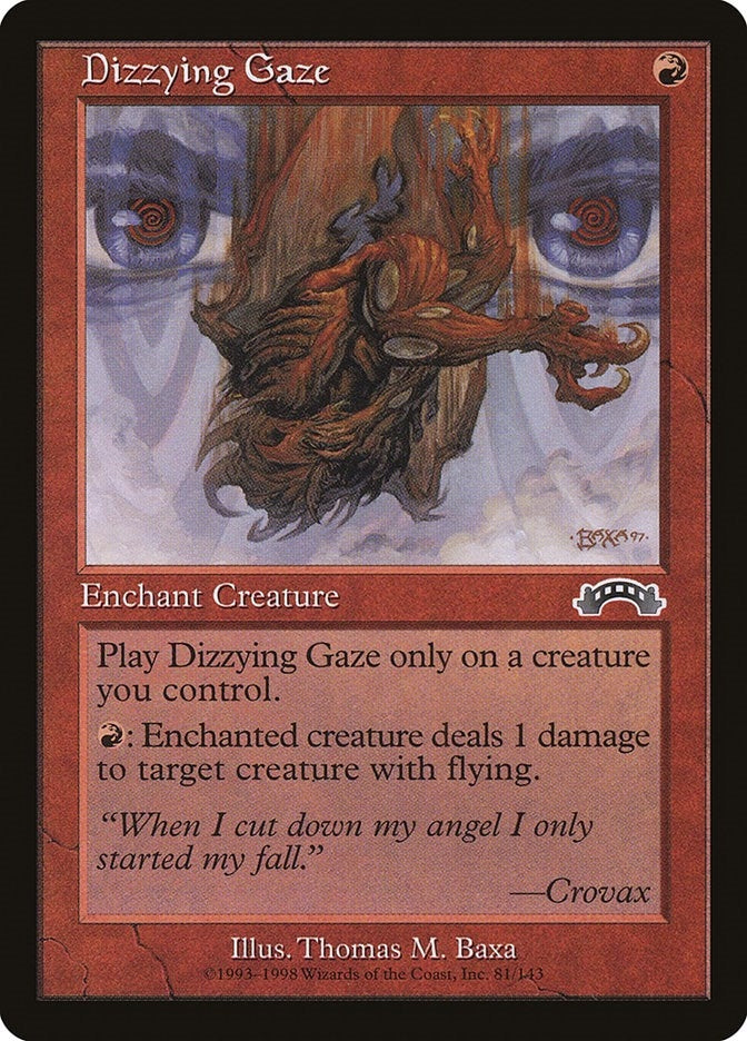 Image for Dizzying Gaze (81) - Magic: The Gathering