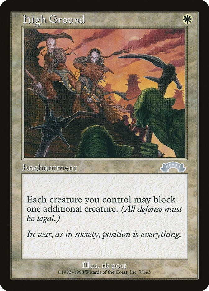 Image for High Ground (7) - Magic: The Gathering