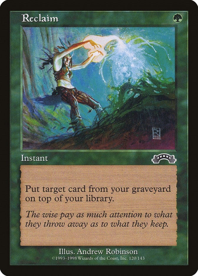 Image for Reclaim (120) - Magic: The Gathering