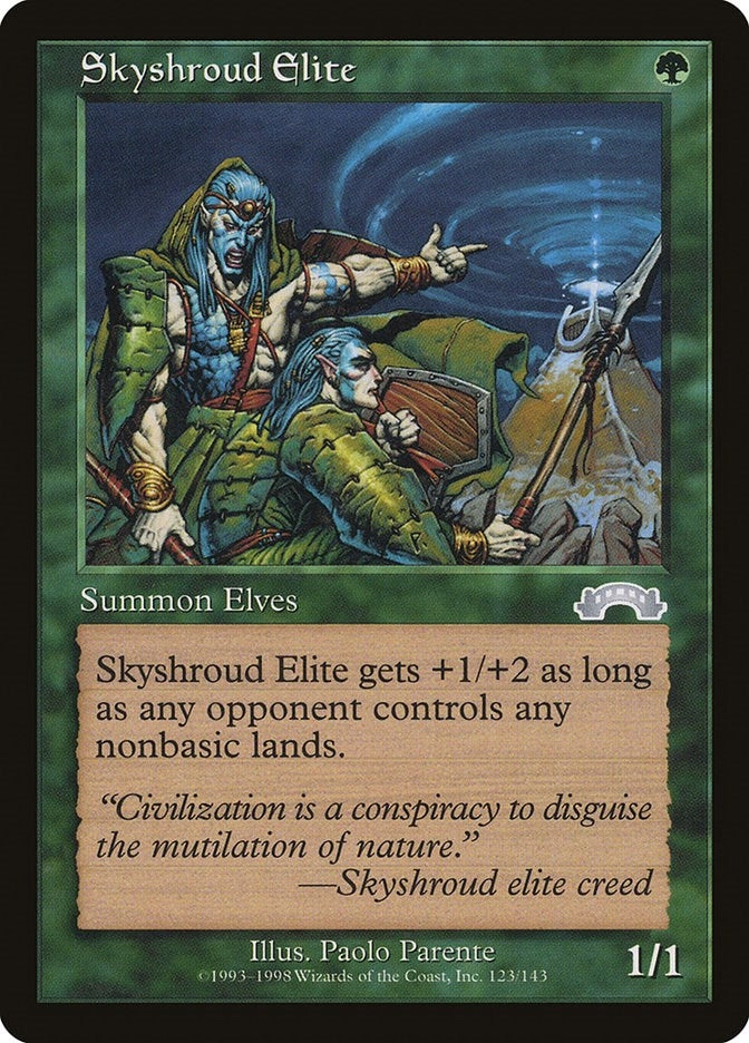Image for Skyshroud Elite (123) - Magic: The Gathering