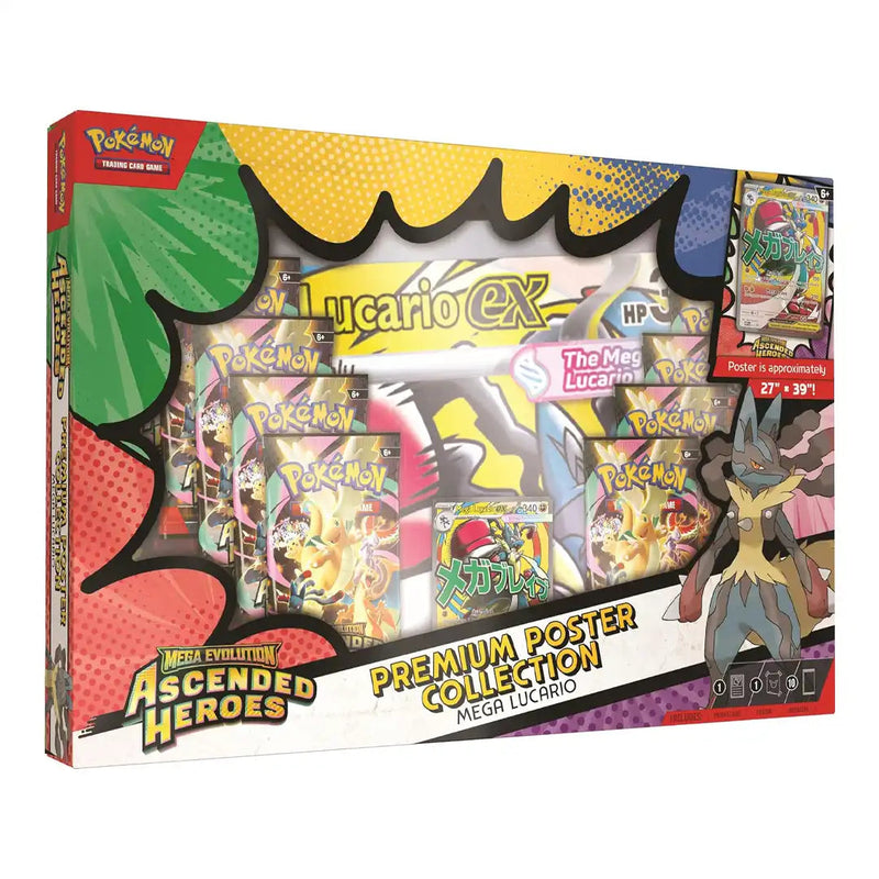 Pokemon Pokémon TCG: Mega Evolution—Ascended Heroes Premium Poster Collection