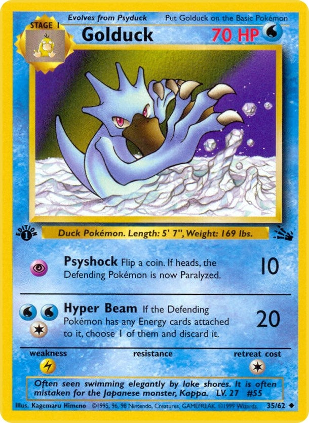 Image for Golduck (35/62) (FO) - Pokemon