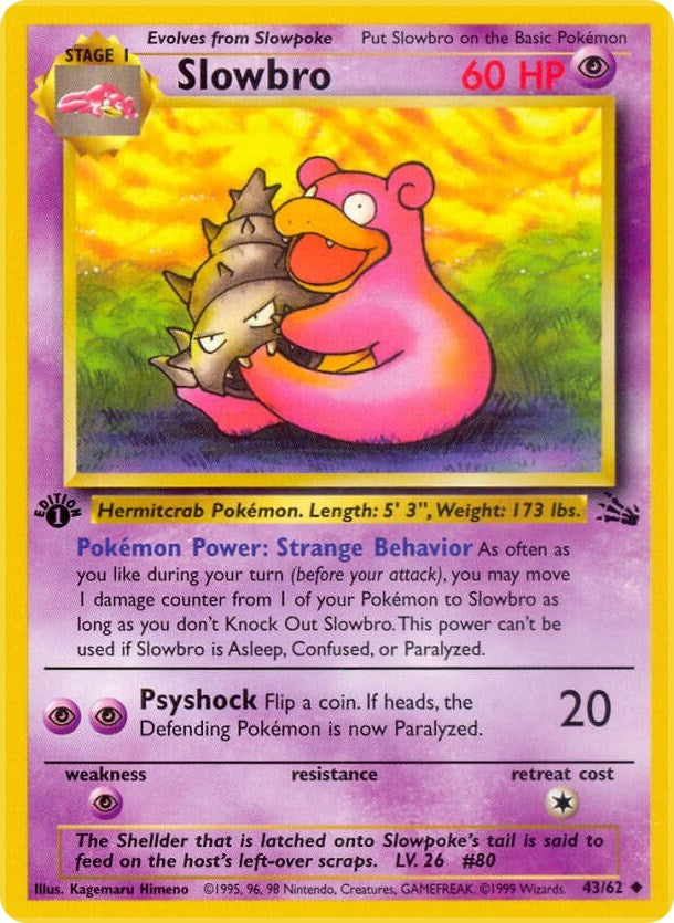 Image for Slowbro (43/62) (FO) - Pokemon