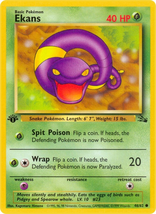 Image for Ekans (46/62) (FO) - Pokemon