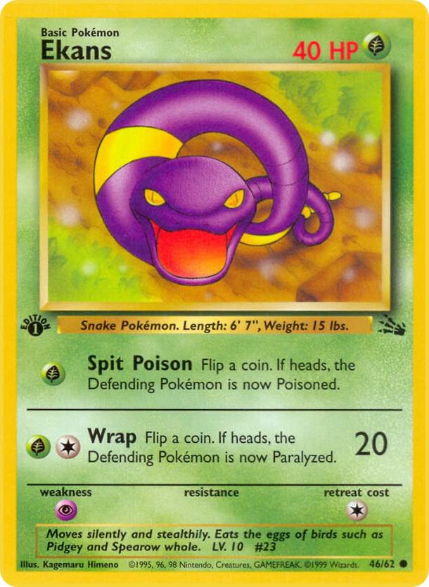 Image for Ekans (46/62) (FO) - Pokemon
