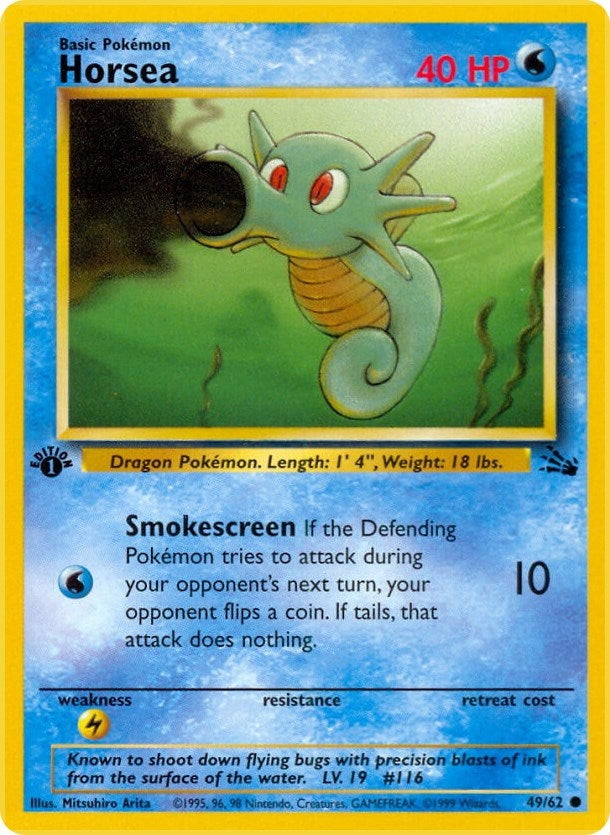 Image for Horsea (49/62) (FO) - Pokemon