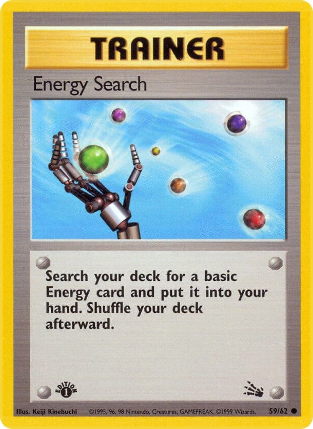 Image for Energy Search (59/62) (FO) - Pokemon