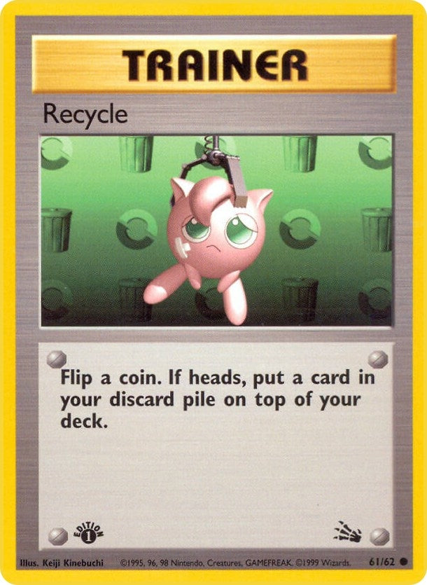 Image for Recycle (61/62) (FO) - Pokemon