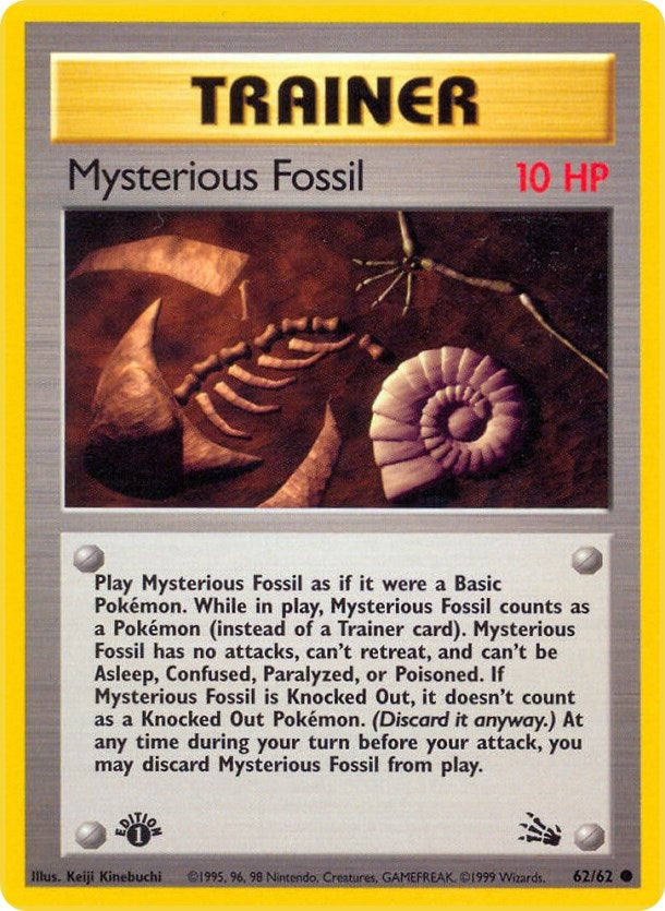 Image for Mysterious Fossil (62/62) (FO) - Pokemon