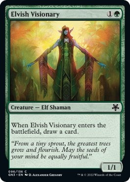 Image for Elvish Visionary (96) - Magic: The Gathering