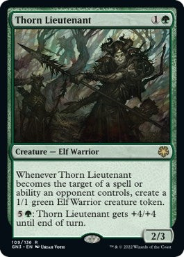Image for Thorn Lieutenant (109) - Magic: The Gathering