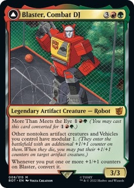 Image for Blaster, Combat DJ (8) - Magic: The Gathering