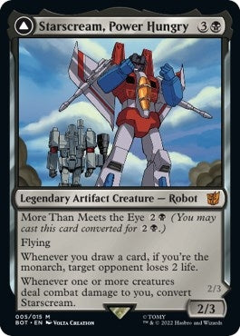 Image for Starscream, Power Hungry (5) - Magic: The Gathering