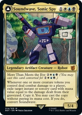 Image for Soundwave, Sonic Spy (14) - Magic: The Gathering